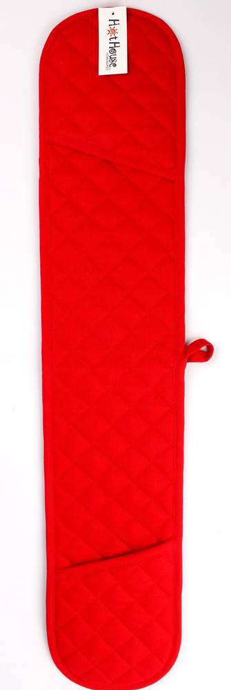Double mit oven glove solid red Code: DM-HH/SRED